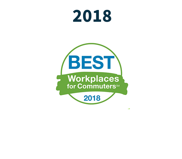 2018 best workplaces for commuters