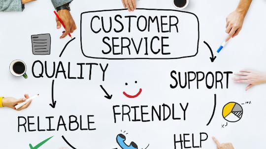 Group of People and Customer Service Concepts