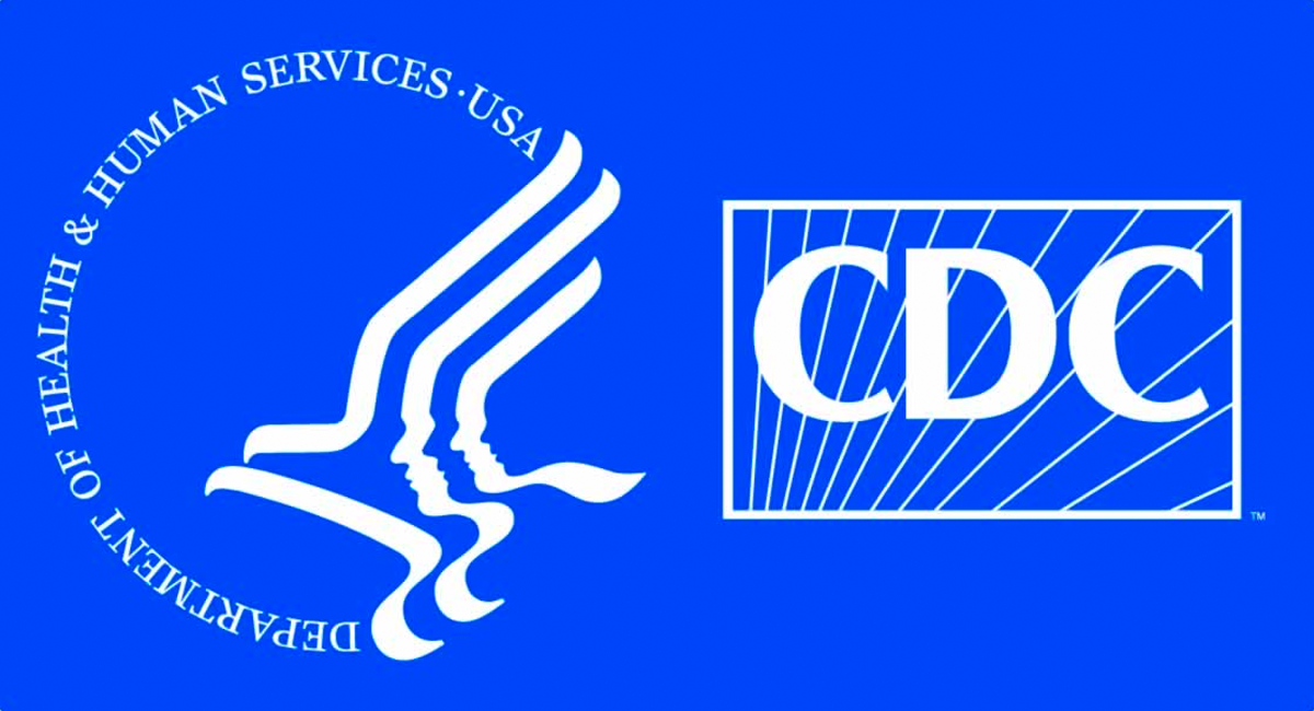Health and Human Services Center for Disease Control logos