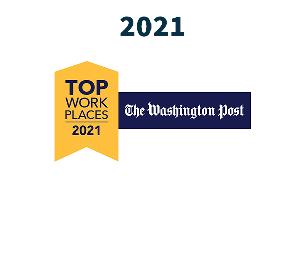 2021 Washington Post Top Places to Work