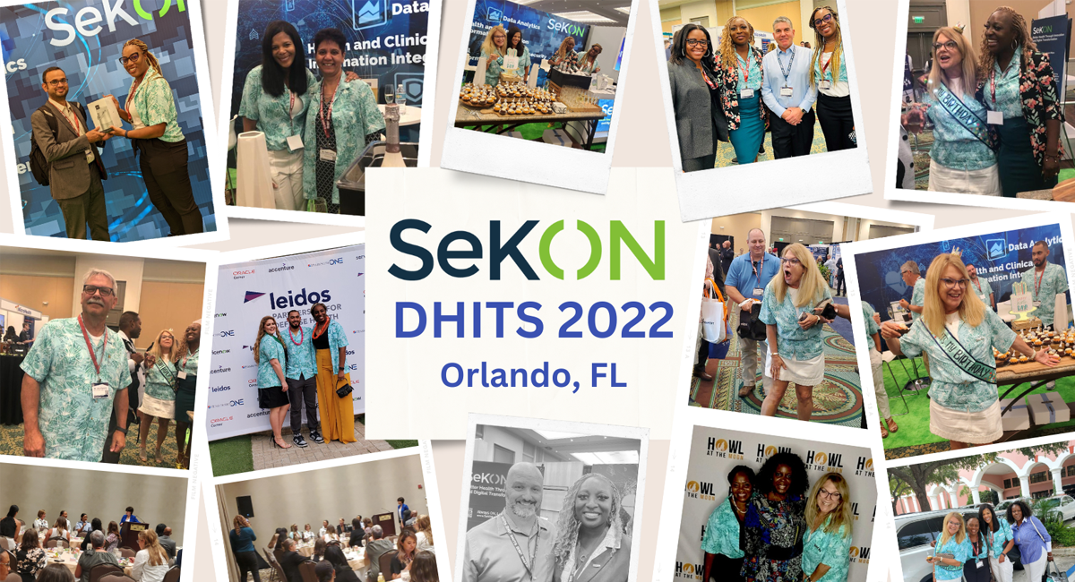 SeKON staff pictured at DHITS 2022