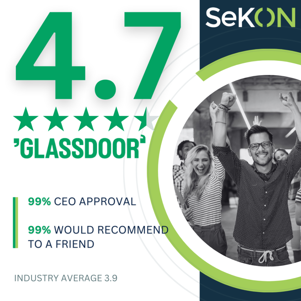 Glassdoor Rating 4.7 stars.